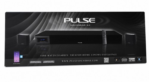 Pulse soundbar 1500w - 3.2,