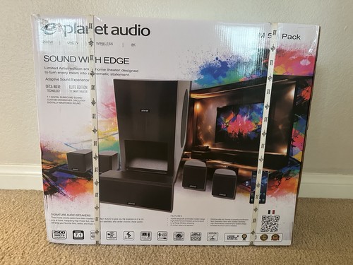 Sistema home theater planet - home,